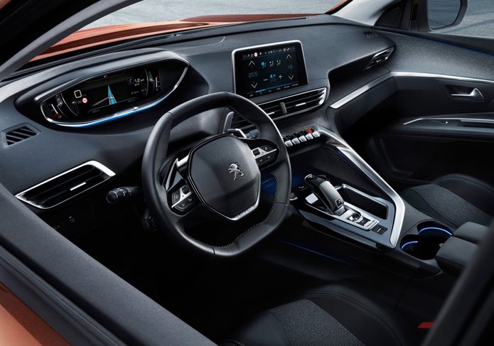 peugeot 3008 griffe pack 2018 interior painel