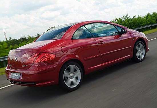 peugeot 307 cc 2009 