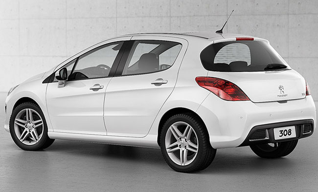 novo peugeot 308 2012 traseira