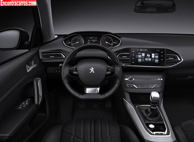 novo peugeot 308 2014 interior