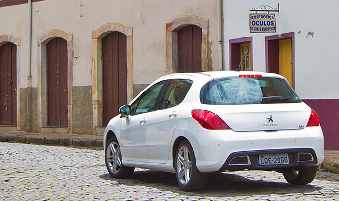 peugeot 308 2012 traseira