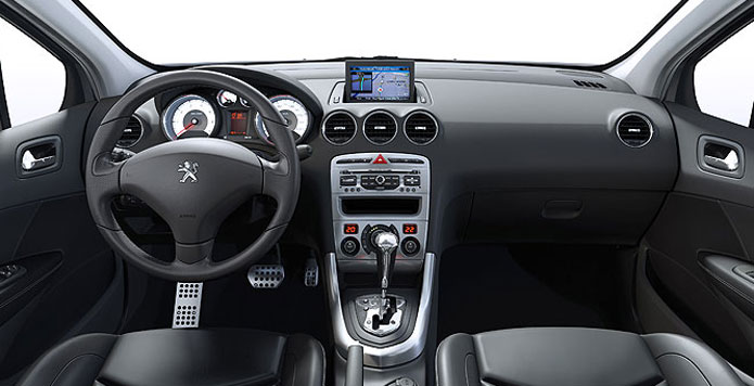 peugeot 308 interior painel