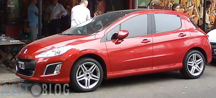 peugeot 308 2012 brasil argentina