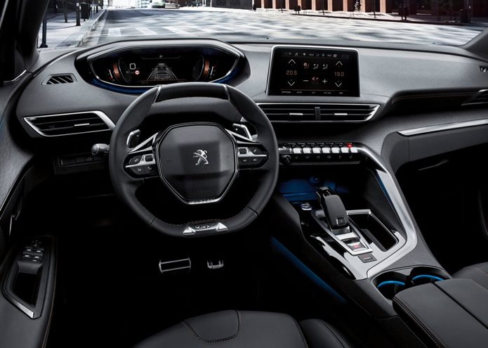 peugeot 5008 2018 interior painel