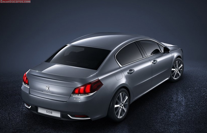 peugeot 508 2015 traseira