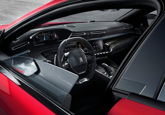 novo peugeot 508 2019 interior