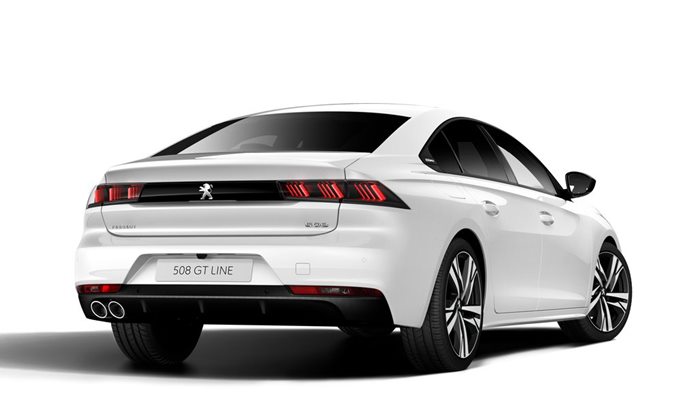 peugeot 508 2019 traseira