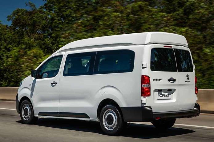 peugeot expert minibus traseira