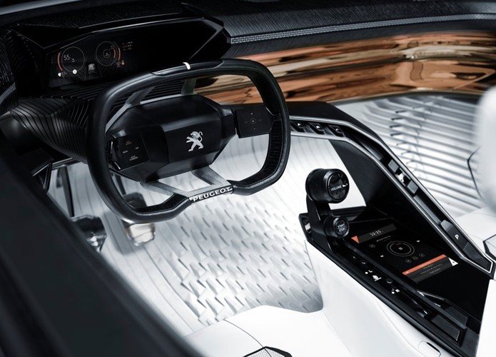 peugeot fractal concept interior