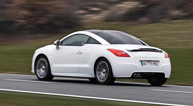 peugeot rcz / traseira