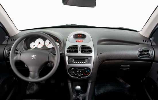 interior peugeot 206