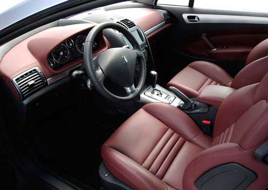 interior peugeot 407 coupe 2010