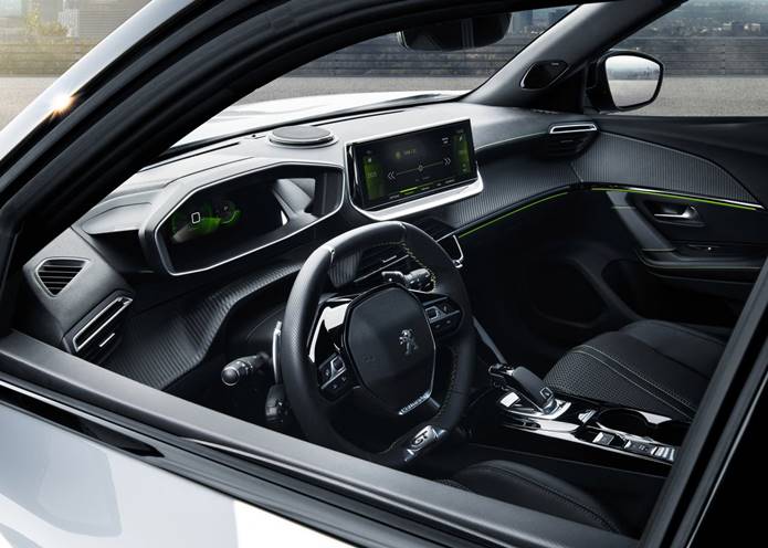 novo peugeot 2008 2020 2021 europeu interior