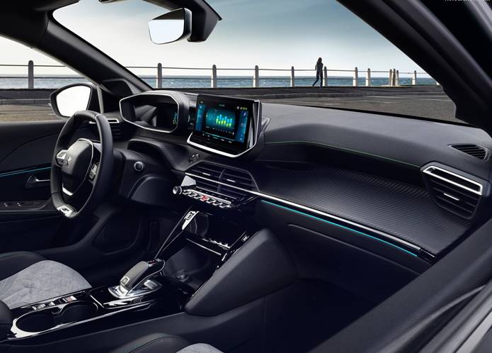 peugeot 208 2020 interior