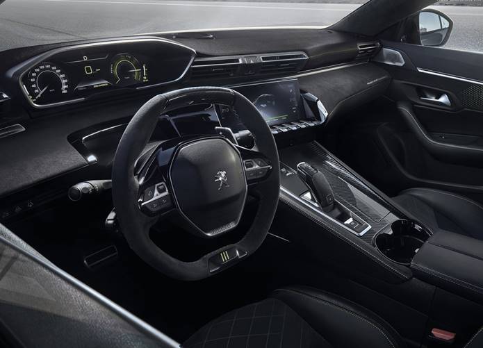 peugeot 508 sport engineered interior painel