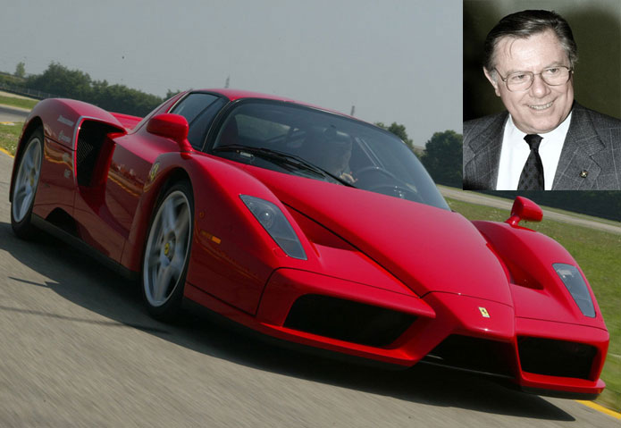 ferrari enzo e sergio pininfarina