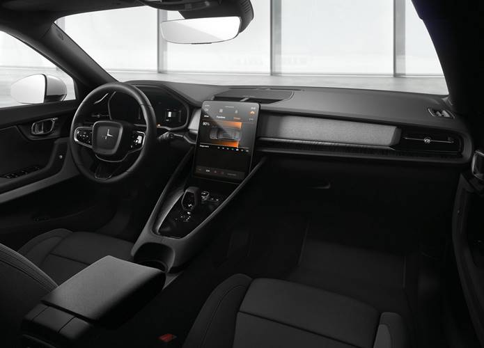 polestar 2 interior painel