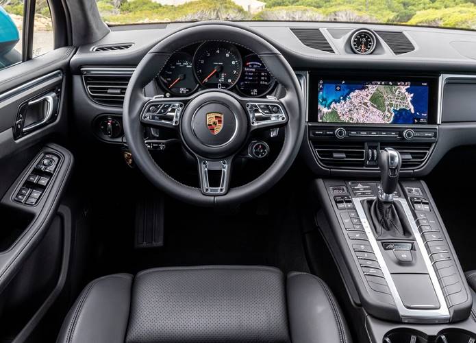 porsche macan 2019 interior painel