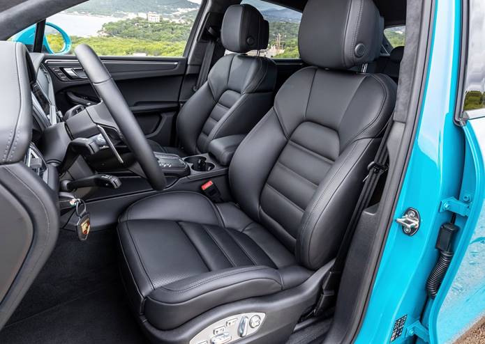 porsche macan 2019 interior bancos