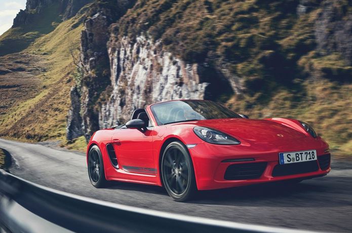 porsche 718 boxster t