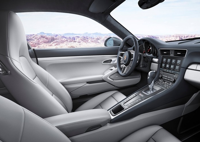 porsche 911 carrera 2016 interior