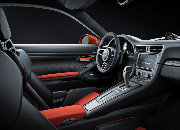 porsche 911 gt3 rs 2016 interior