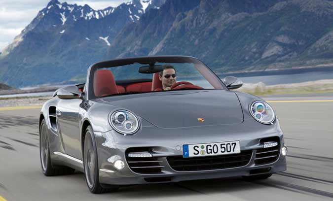 porsche 911 turbo convertible 2011