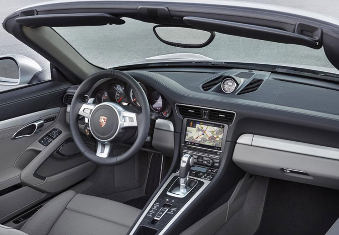 porsche 911 turbo cabrio interior