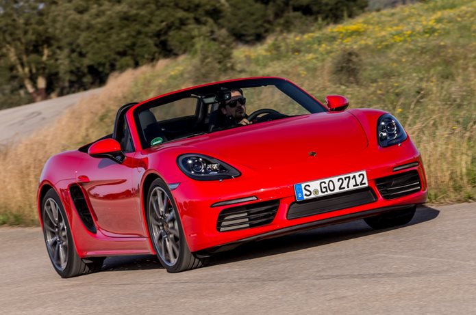 novo porsche 718 boxster 2017