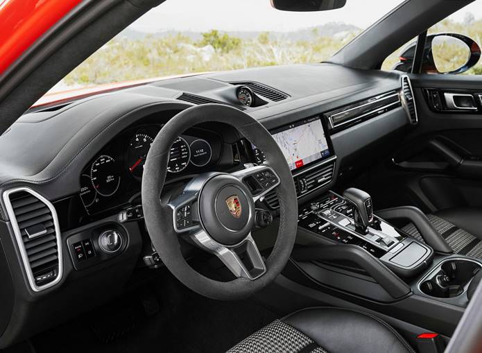 porsche cayenne coupe interior