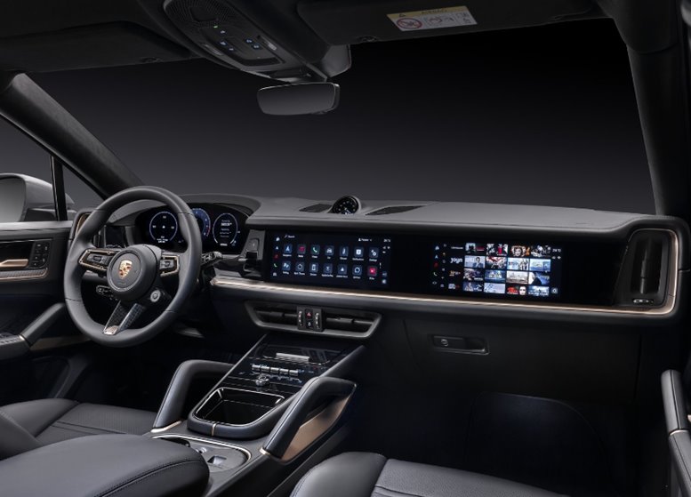 porsche cayenne coupe 2024 interior