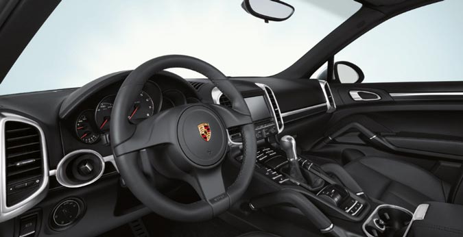 interior porsche cayenne v6