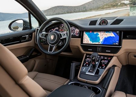 novo porsche cayenne 2019 interior painel