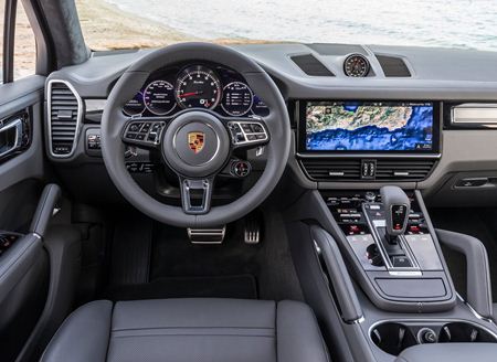 novo porsche cayenne 2019 interior painel dashboard