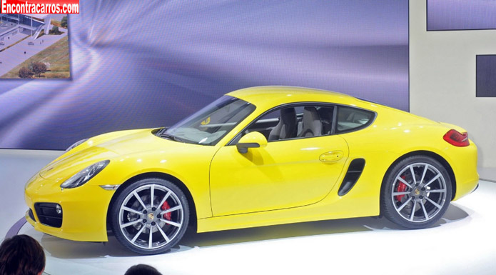 novo porsche cayman