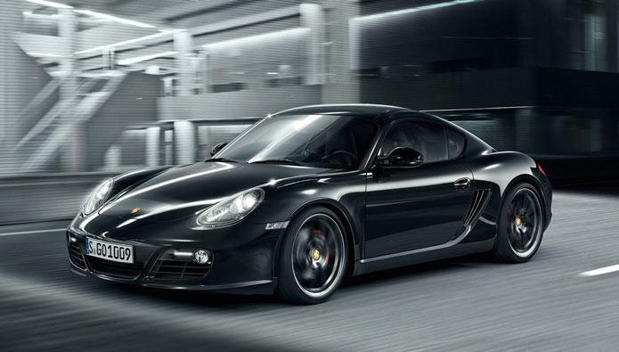 porsche cayman s black edition