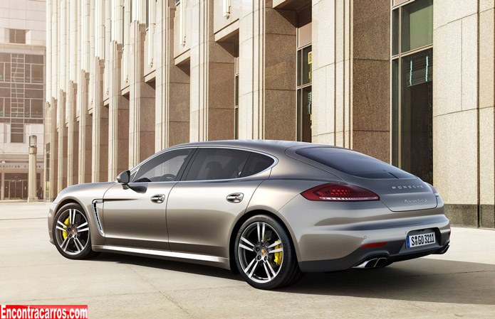 porsche panamera turbo s 2014 traseira rear view