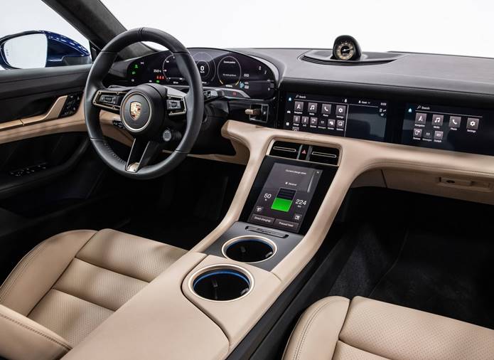 porsche taycan 2020 interior