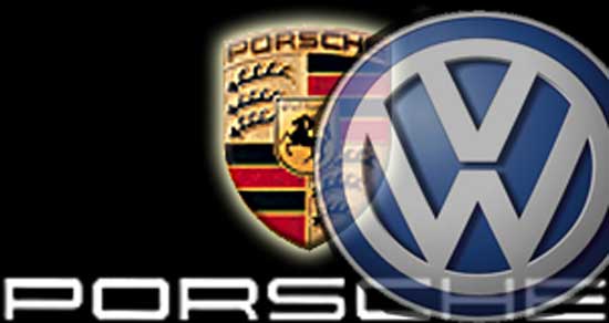 volkswagen e porsche logo