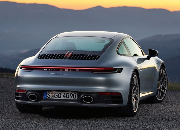 porsche 911 carrera 2019 2020 traseira