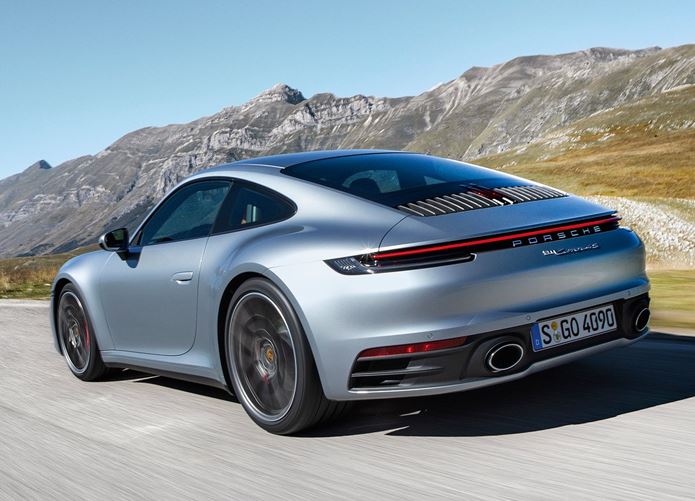 porsche 911 2019 2020 traseira