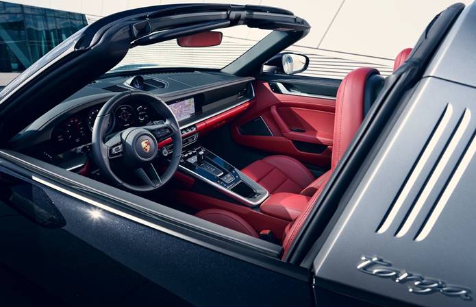 porsche 911 targa 2021 interior