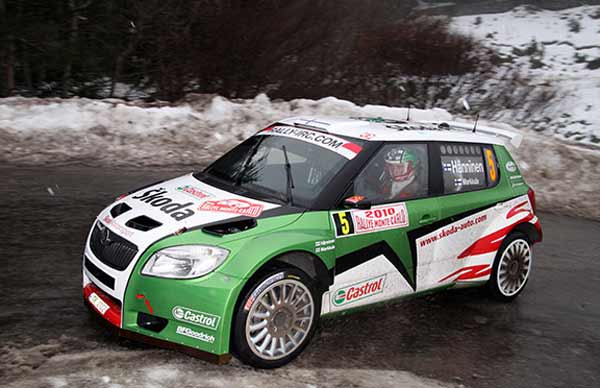 rally monte carlo skoda fabia s2000