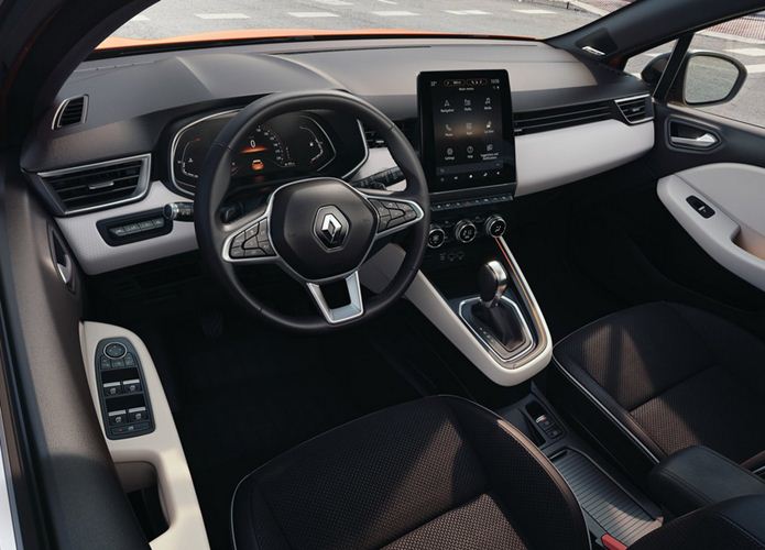 novo clio 2020 interior