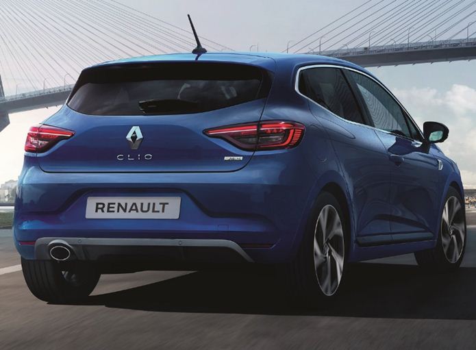 novo clio 2020 traseira