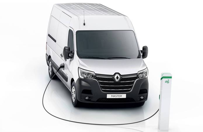 novo renault master ev eletrica 2020