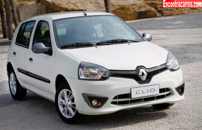 renault clio expression 2014 branco brasil