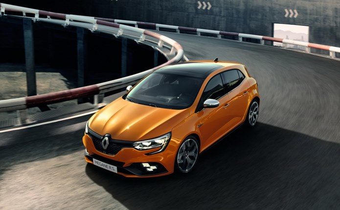 novo megane rs 2018