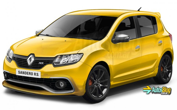 novo renault sandero rs 2015