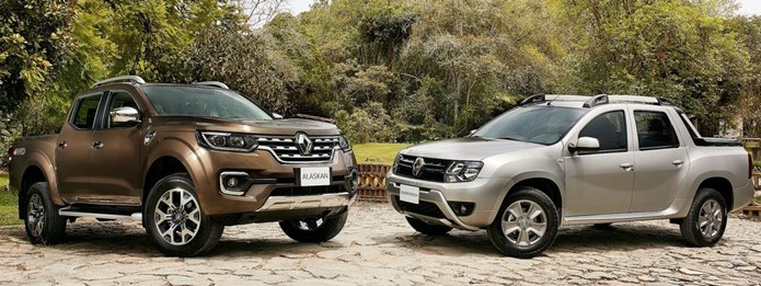 renault alaskan 2017 e renault duster oroch